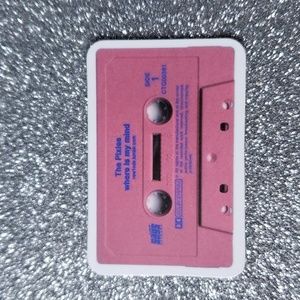 MUSIC Waterproof Sticker Cassette Tape pixies
